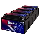 Mighty Max Battery YTX7A-BS Replacement Battery Compatible with Benelli 135 T135 17-22 - 4 Pack
