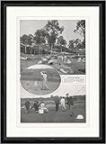  Biller Antik Golf in Fontainebleau Francia Sport Racchetta Park Rock F_Vintage 01121 Telaio