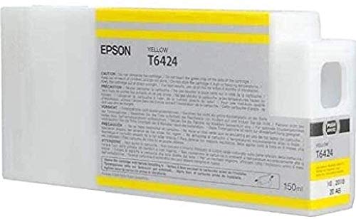 Epson T6424 Ultrachrome HDR Ink Cartridge for Stylus Pro 7900/9900, 150 ml (Yellow)