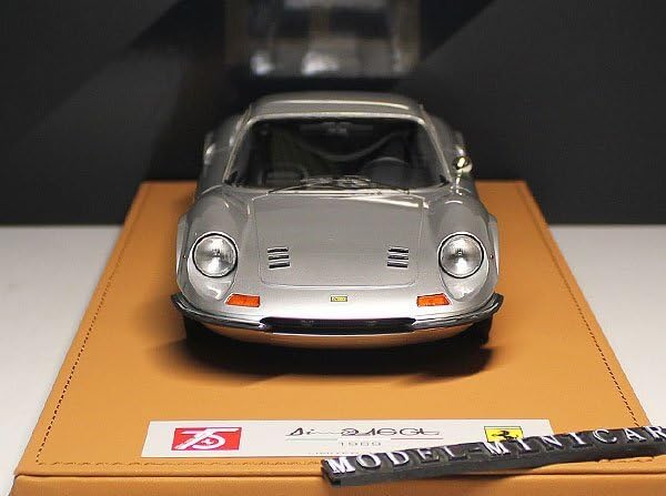 Amazon | Silver！世界限定33台！DMH 1/18 フェラーリ Ferrari Dino