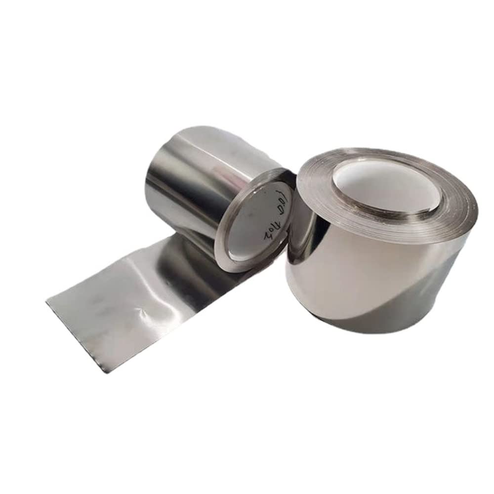 Tira de acero inoxidable-5 metros/16,4 pies SS304 lámina de metal para el hardware de los equipos electrónicos de la maquinaria de la industria (0,3 mm x 600 mm)