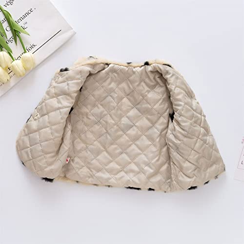 Girls Faux F𝐮r Cute Bow Vest Heart Print Fleece Lined Sleeveless Waistcoats Kids Plush F𝐮r Trendy Winter Coats3
