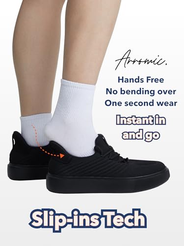 Arromic Women's Sneakers Hands Free Slip-ins Shoes Comfortable Walking Shoes for Women Easy Slip-On Anti-Slip Shoes for Pregnant Elderly Low Back Pain2