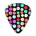 Multicolor Polka Dots Guitar Picks 12 Pack Bass Picks with Organizer Box Guitar Plectrum Includes Thin Medium Heavy Guitar Picks Ukulele Picks for Bass Acoustic Electric Guitars