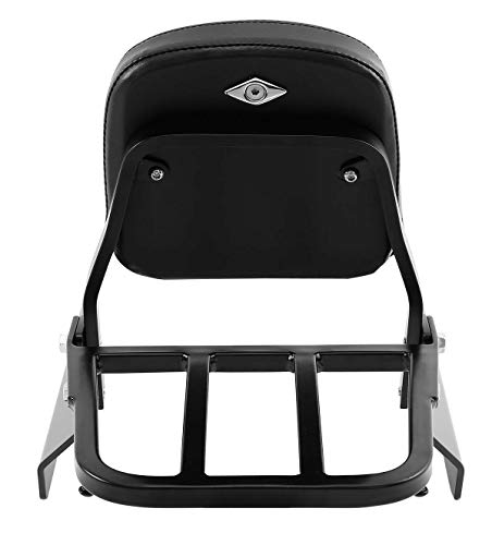 Tcmt Backrest Sissy Bar + Luggage Rack Fit For Honda Shadow Phantom 750 Vt750C2B 2010-2019 Spirit 750 Vt750C2 2007-2014 #TOP4