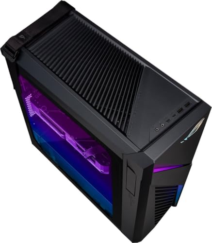 ASUS ROG Strix G16CH Gaming Desktop Computer - 14th Gen Intel Core i9-14900K 24-Core up to 6.0 GHz, 128GB RAM, 4TB NVMe SSD, GeForce RTX 4070 12GB GDDR6X, RGB Case, Windows 11 Home, Black - Image 5