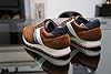 TOP STAKA Classic Smart Casual Comfortable Low-Top Sneakers Trainers for Men Tan #4
