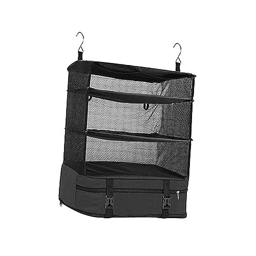 Fonowx Estantes Colgantes para Ropa de Viaje, Organizador para Maletas Y Equipaje.