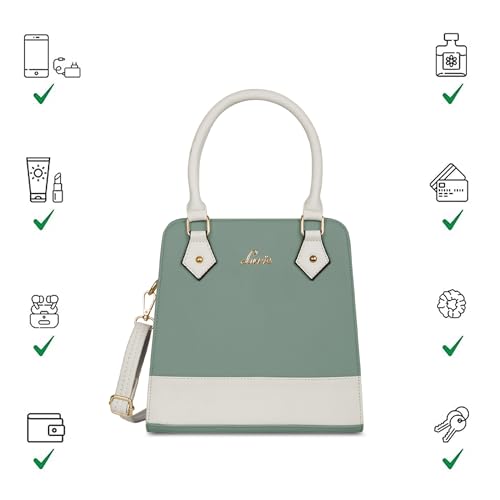 Image of Lavie Women's Pastel Roxie Small Satchel Bag | Satchel Handbag for Work | Ladies purse | Stylish Shoulder Bag | Gift for Women