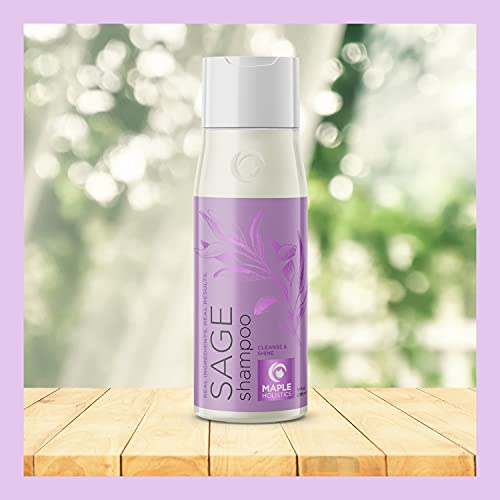 Sage Shampoo For Thin Hair Care - Sage Oil Clarifying Shampoo For Build Up Hair Shine And Scalp Moisturizer - Oily Hair Shampoo For Greasy Hair And Dry Scalp Treatment With Essential Oils For Hair (10 Fl Oz (Pack Of 1)) #TOP5