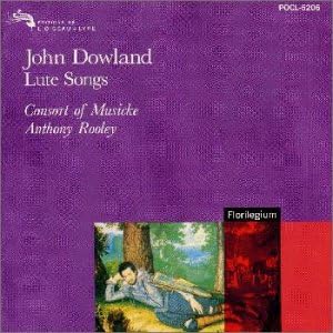 Amazon 流れよ わが涙 ダウランド リ コンソート オブ ミュージック ダウランド ルーリー アントニー オペラ 声楽 ミュージック
