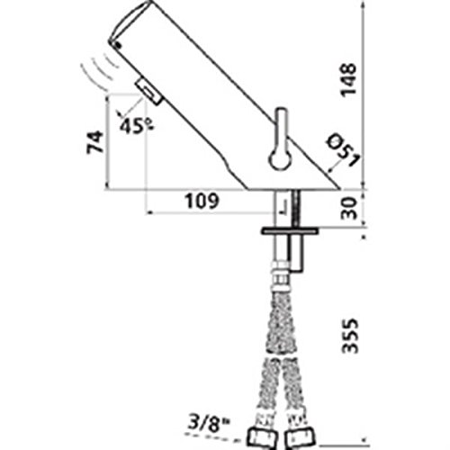 Tempomatic MIX 4 sans robinet d'arrêt Réf 490106