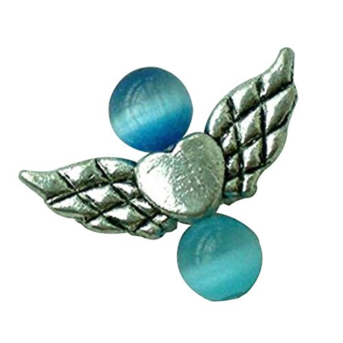 Beautiful Bead 70pcs Mix Tibetan Silver Angel Wing Spacer Charm Beads 22mm-7 Designs