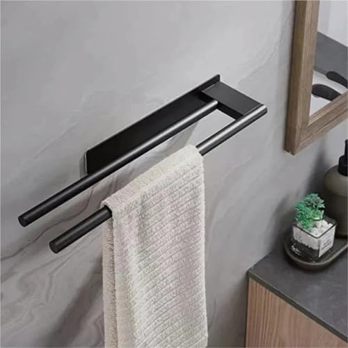 Barre porte-serviettes double pour optimiser l'espace de la cuisine
