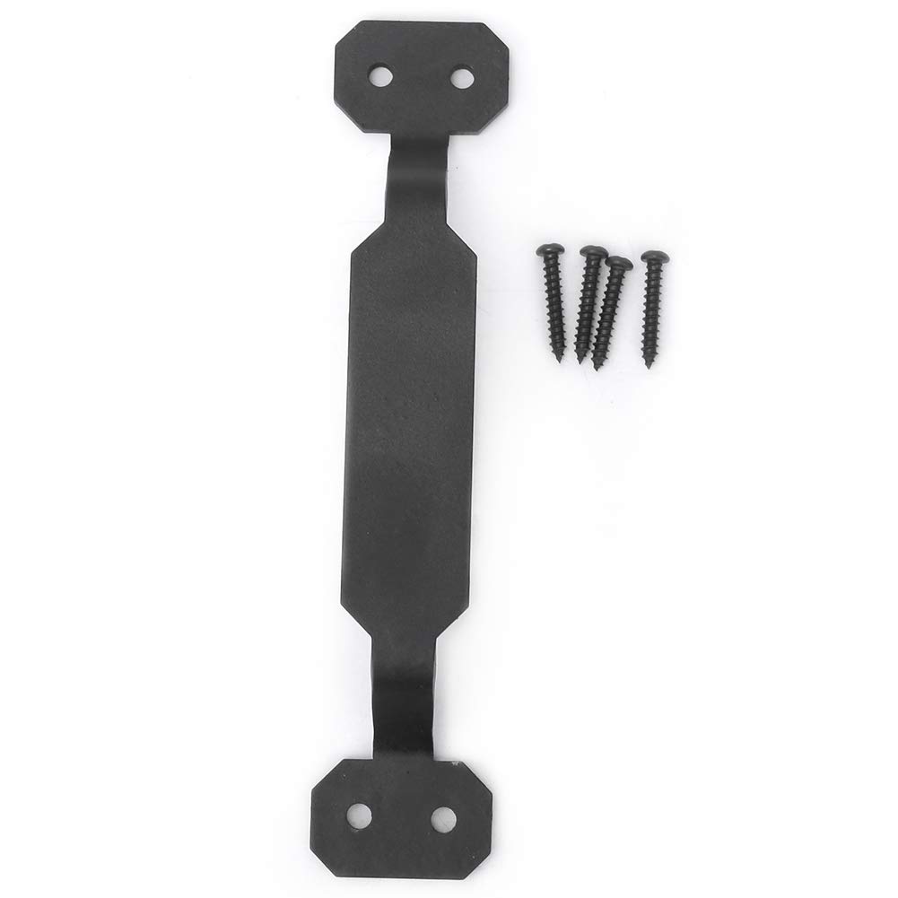 Furniture Handle, Cabinet Handle Barn Door Handle Carbon Steel Gate Handle for Cabinet for Drawer for Gate for Garage