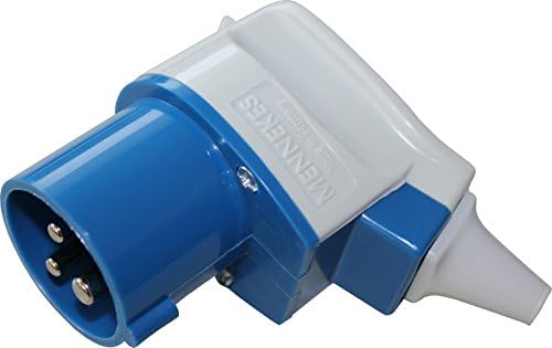 CEE Stecker 32A 3-polig 230V Von MENNEKES | Starkstrom Stecker IP44 Blau Für Camping, Caravan