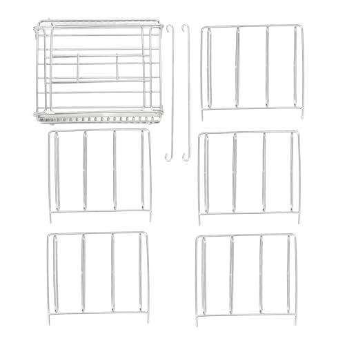 Slow Cooker Rack, Adjustable Stainless Steel Rack and Practical Slow Cooking Machine Rack Eliminates Floating and Lodging Slow Cooker Separator Rack