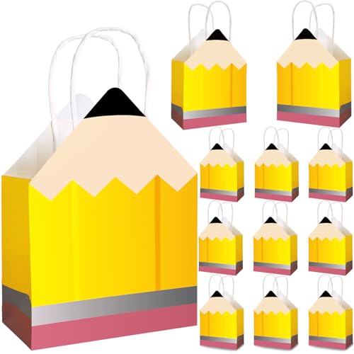 27 Pcs Pencil-Shaped Paper Bags