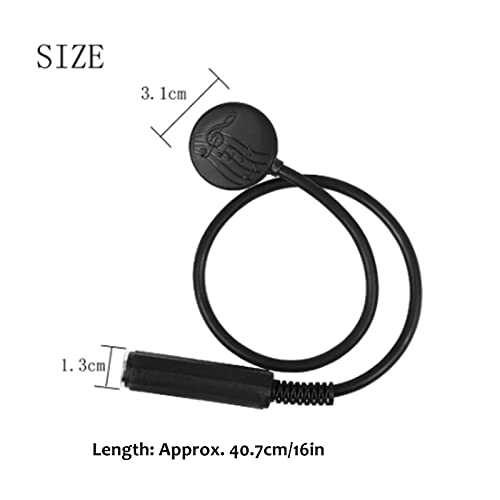 captador piezo transdutor, plug and play prático captador de violão fácil instalação baixa interferê