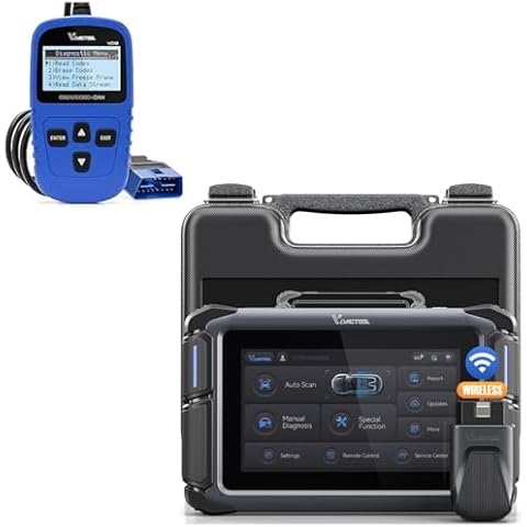 VDIAGTOOL VD10 OBD2 Scanner Code Reader Car Diagnostic Tool with VD70S Bidirectional Scan Tool Cover