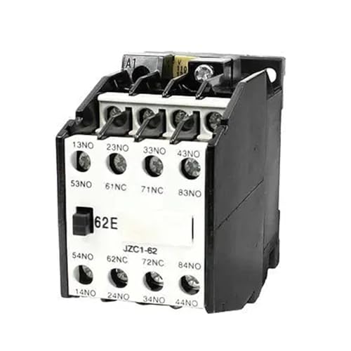 Contacteur AC JZC1-62 110V 50Hz bobine triphasée avec contacts 6 NO 2 NC