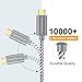 CableCreation [3-Pack Short USB C Cable 6 inch, USB A to USB C Braided Fast Charging for MacBook Air Galaxy S22 Powerbank iPhone 15/16, Android Auto/Cellphone,CarPlay