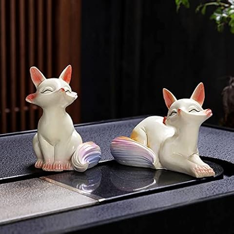 XIUWOUG Tea Pet Handcrafted Kungfu Tea Set Feng Shui Decoration for Teatable Teahouse Ornament Cover