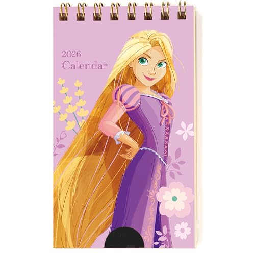 トーダン 2026年 ディズニープリンセス／ポケットカレンダー（ラプンツェル） 12.3 x 7cm TD-30085-Gのサムネイル
