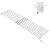 Adjustable Warming Rack Replacement Parts for Charbroil Performance 463354021 463352521 463455021 463732923 463732623 463331021, Grill Warming Rack for Charbroil Performance 3/4 Burner Grill Parts