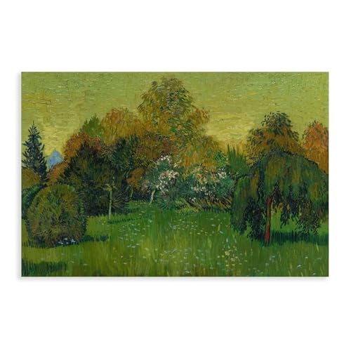 Poster Van Gogh The Poet's Garden 61x91,4 cm la solution pour habiller un grand mur vide