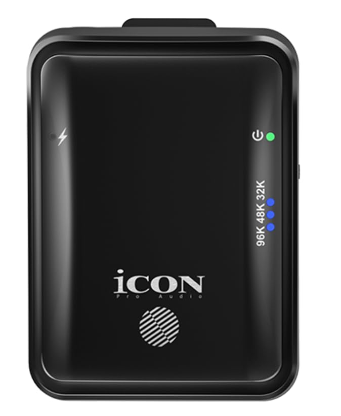 Receptor inalámbrico de audio iCON AirMon Pro RX para sistemas de monitoreo in-ear AirMon Pro (solo receptor) miniatura 1