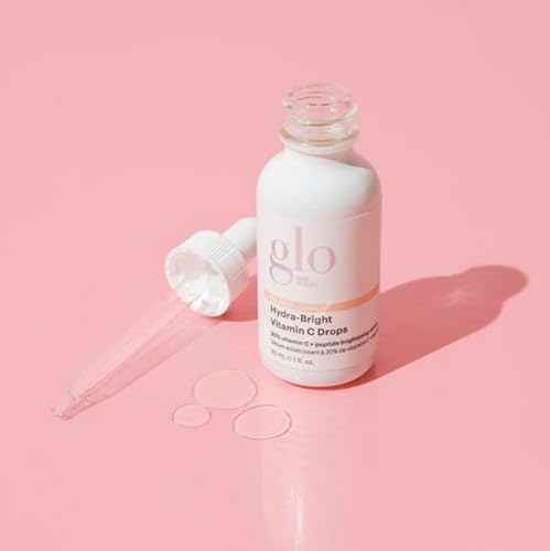 Miniatura 4 de Glo Skin Beauty Hydra-Bright - Gotas de vitamina C - 20% de vitamina C + suero iluminador de péptidos - anteriormente suero Daily Power C+