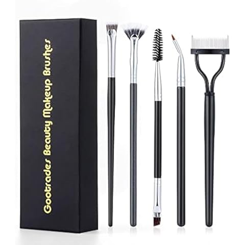 INENK Eyelash Brush Separator Mascara Fan Tools, Eyelash Comb Lash Wand Brush Fan for eye Brow Application Prevent Clumping, Easy-to-Use Cosmetic Brushes Tool-1 Cover