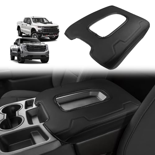 Muslogy Silverado & Sierra Console Armrest Cover