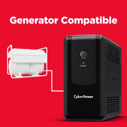 Image of CyberPower Line Interactive /Offline UPS UT650EG - 600VA / 360W, 230V, UPS System, an Ideal Power Backup & Protection for Home Office, Desktop PC & Your WiFi Router