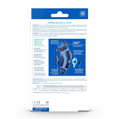 Genouillère rotulienne fine Epitact pour soulager l'arthrose du genou - 3