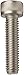 Stainless Steel Socket Cap Screw, Plain Finish, Internal Hex Drive, 20mm Length, Fully Threaded, M3-0.5 Metric Coarse Threads (Pack of 100)