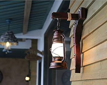 Amazon | 中華風アンティークギャル壁ランプレトロスクリーン