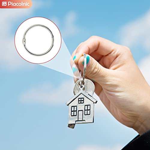 40 Pezzi Anelli Rilegatura, 25mm/50mm Anelli del