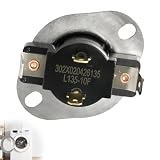 WE4M216 Dryer Cycling Thermostat Replacement Compatible with GE，RCA， Hotpoint，Sears Dryer Models - Ensure Proper Heating and Reliable Performance - Ideally Replacement Part for WE04M0056 WE04M0216 etc
