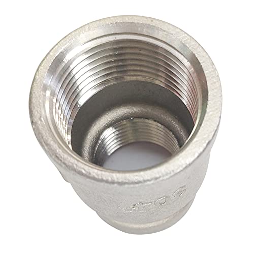 3/4" X 1/2" Reducing Coupling,Stainless Steel 304 Npt Female Threaded Cast Pipe Fitting,Nipple #TOP3