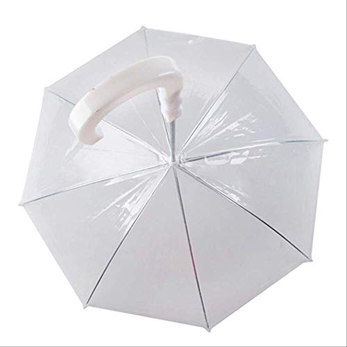 Preisvergleich Produktbild DEMEI Regenschirm wasserdichte Klare Abdeckung Eingebaute Leine Regen Sleet Schnee Haustier Regenschirm Haustier Produkte Neu