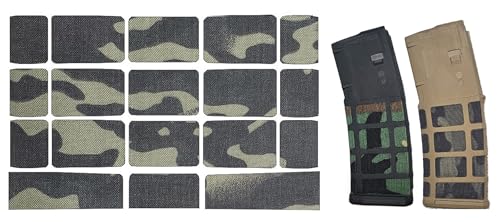 Dangerfield Arms TackGear Wrap Cordura P Mag Grip Enhancement Wrap Adhesive Decal (Multicam Black)