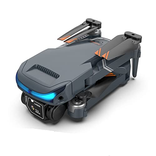 LIZHOUMIL Xt9 Drone with 4K HD Dual Camera Altitude Hold Mode Foldable RC Drone Quadcopter RTF (Optical Flow Location) Dark Gray 4K Aerial 2 Battery