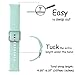 Lwsengme Watch Bands-Width 20mm,22mm-Quick Release & Choose Color-Soft Silicone Replacement Watch Straps (#1, 20mm(Watch Lug Width is 20mm))
