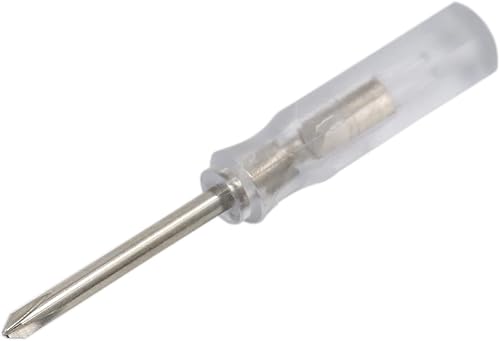 Miniatura 3 de GENNEL Paquete a granel de 100 unidades de 1.772 in x 0.079 in 0.079 in destornillador cruzado Phillips tamaño mini para HDD portátil reparación de