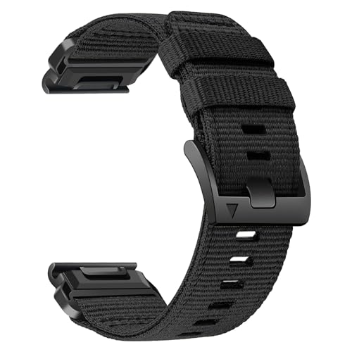 Bracelets de montre en nylon Garmin Fenix 7X 6X 5X Enduro 2 26mm