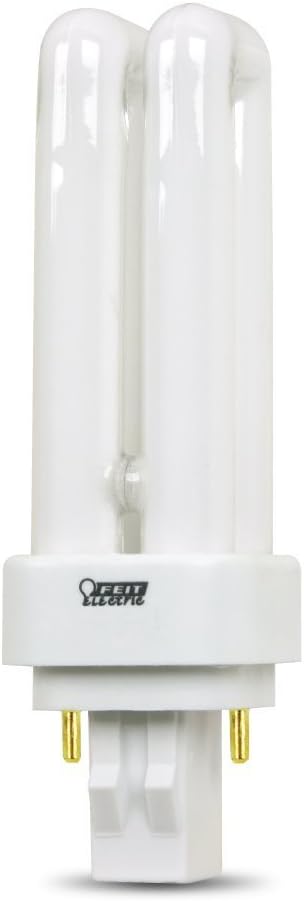Feit Electric 13W PL GX23-2 Fluorescent Light Bulb, Cool White 4100K, 780 Lumens, Non-Dimmable CFL, 10,000 Hours Lifespan, Compact Replacement for Wall Sconces & Accent Lighting, PLD13/41 image 3