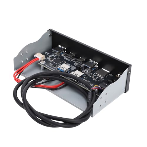 Hub de Panel Frontal USB3.2 Solución a Puertos Traseros Incómodos en Torres de 5,25 Pulgadas 6