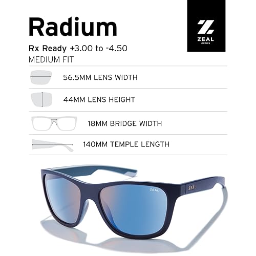 Zeal Optics Radium | Plant-Based Polarized Sunglasses for Men & Women4
